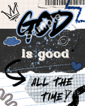 God is Good (Blue)