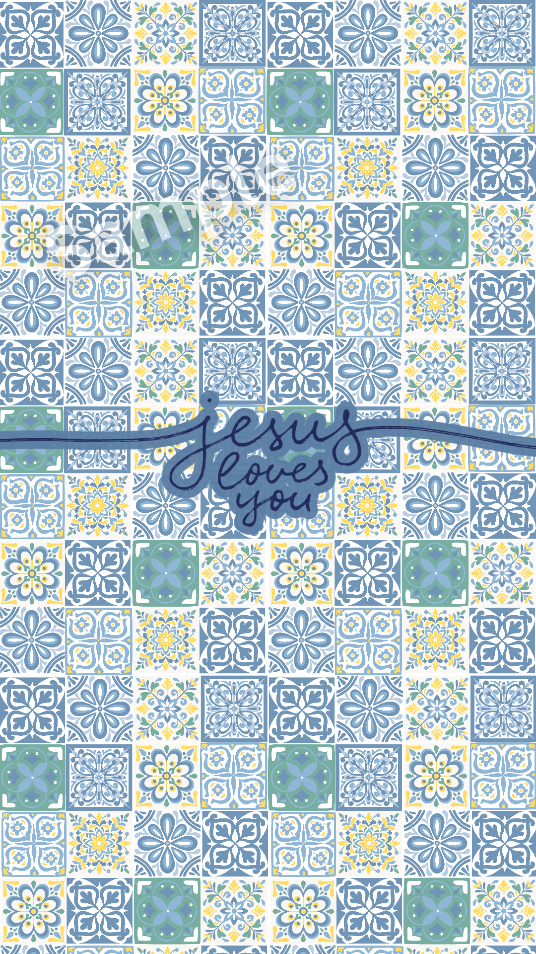 Jesus Loves You - Phone Wallpaper